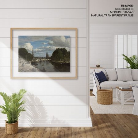 Hampton,Style,Living,Room,Interior,With,Frame,Mockup,,3d,Render