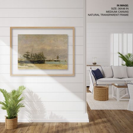 Hampton,Style,Living,Room,Interior,With,Frame,Mockup,,3d,Render