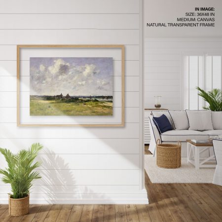 Hampton,Style,Living,Room,Interior,With,Frame,Mockup,,3d,Render