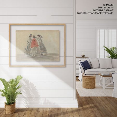 Hampton,Style,Living,Room,Interior,With,Frame,Mockup,,3d,Render