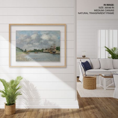 Hampton,Style,Living,Room,Interior,With,Frame,Mockup,,3d,Render
