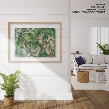 Hampton,Style,Living,Room,Interior,With,Frame,Mockup,,3d,Render