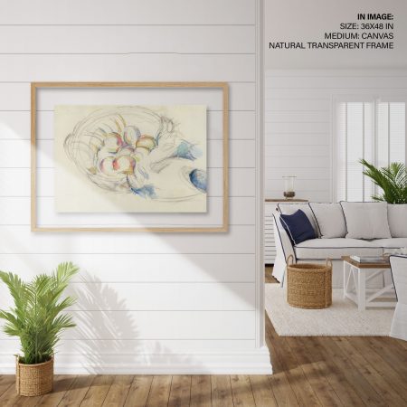 Hampton,Style,Living,Room,Interior,With,Frame,Mockup,,3d,Render