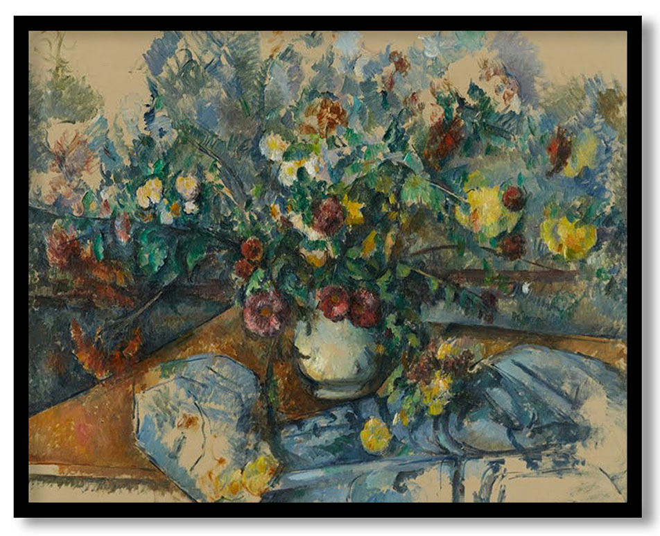 Grand Bouquet of Flowers by Paul Cézanne (1892-1895)