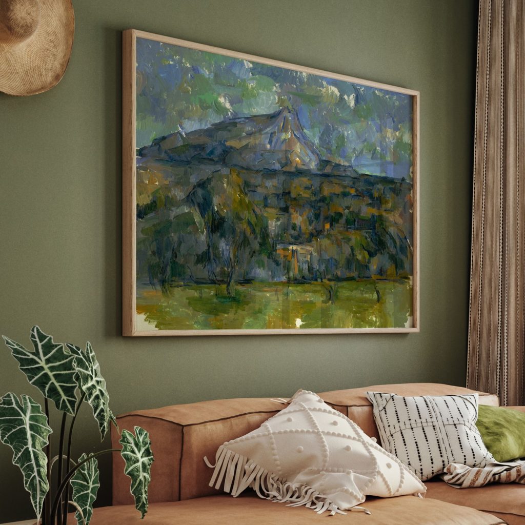 Mont Sainte-Victoire by Paul Cézanne (1902-1906)