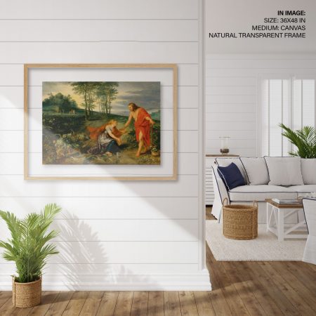 Hampton,Style,Living,Room,Interior,With,Frame,Mockup,,3d,Render