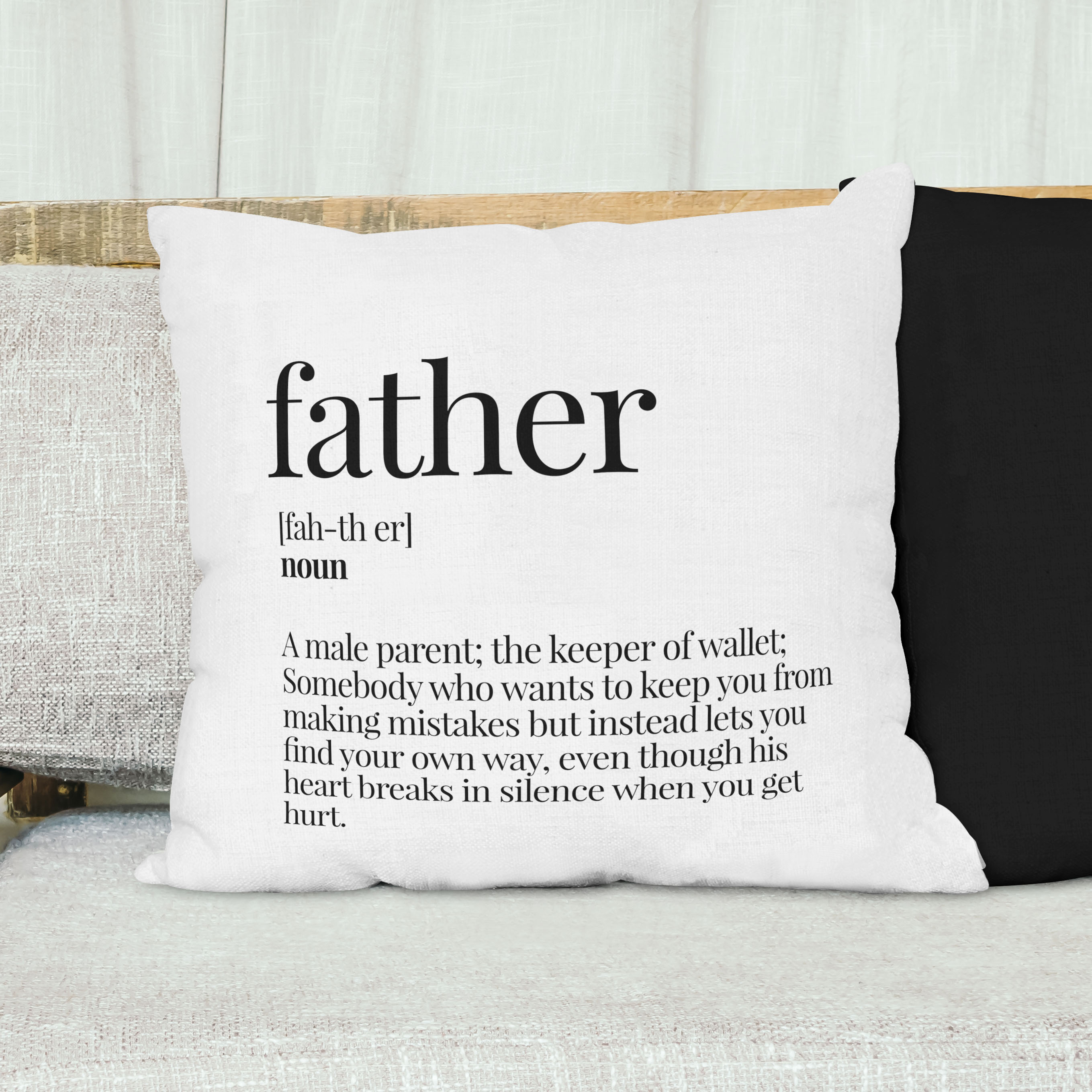 Red sofa with pillow and light lamp