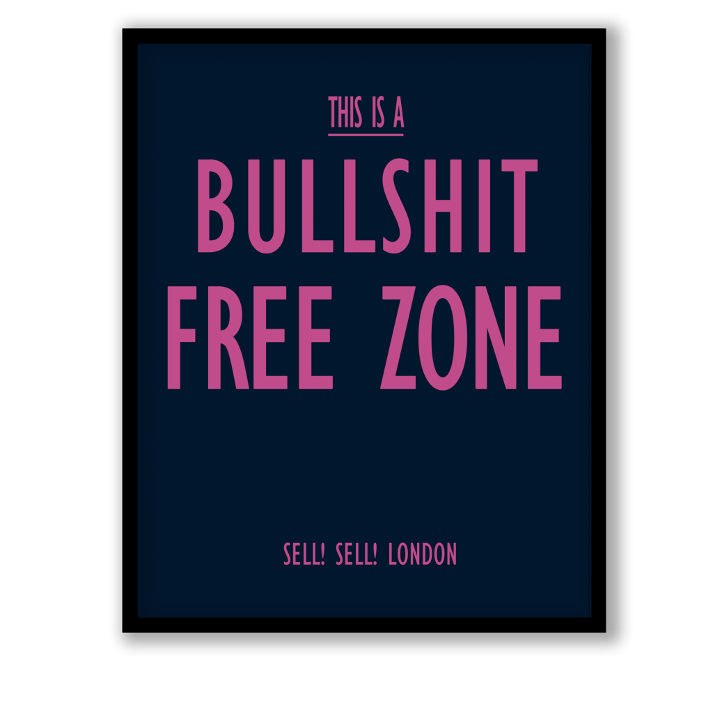 This is a bullshit free zone