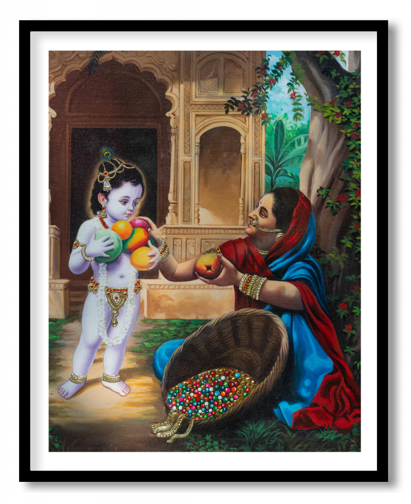 Krishna with Yashoda
