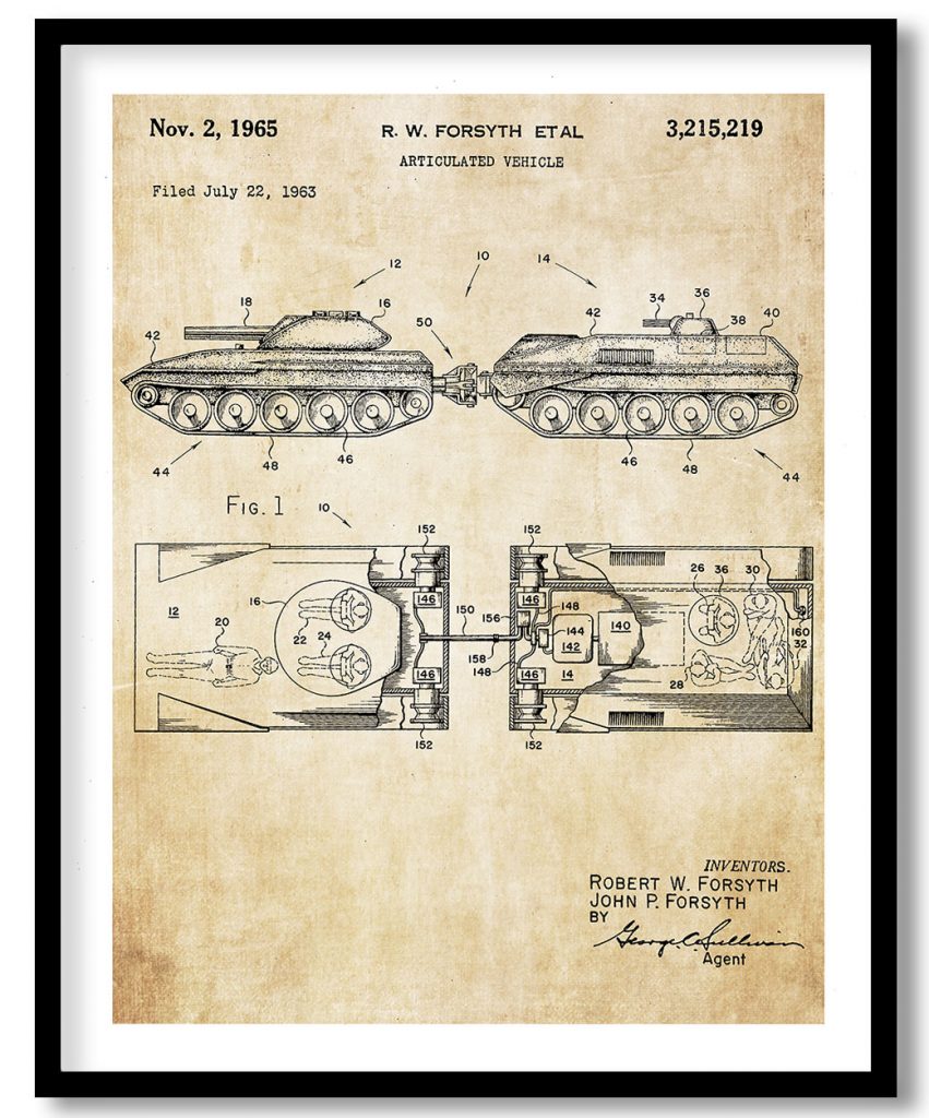 Articulated vehicle 1965 vintage