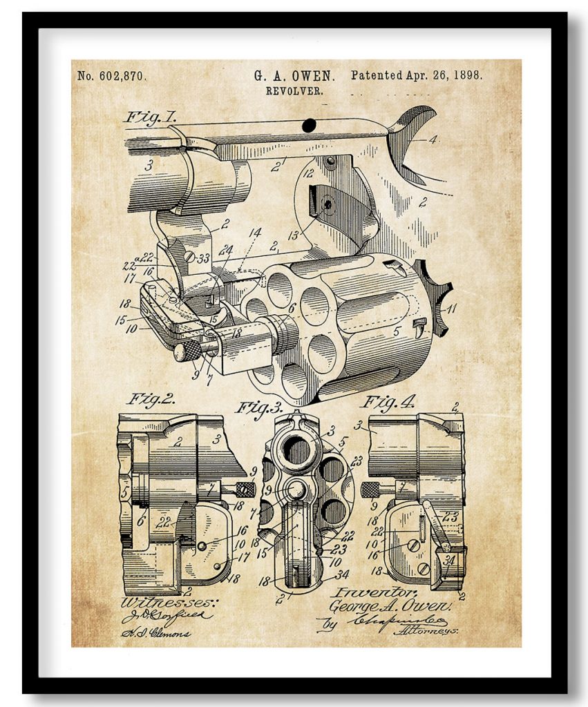 Revolver 1898 vintage