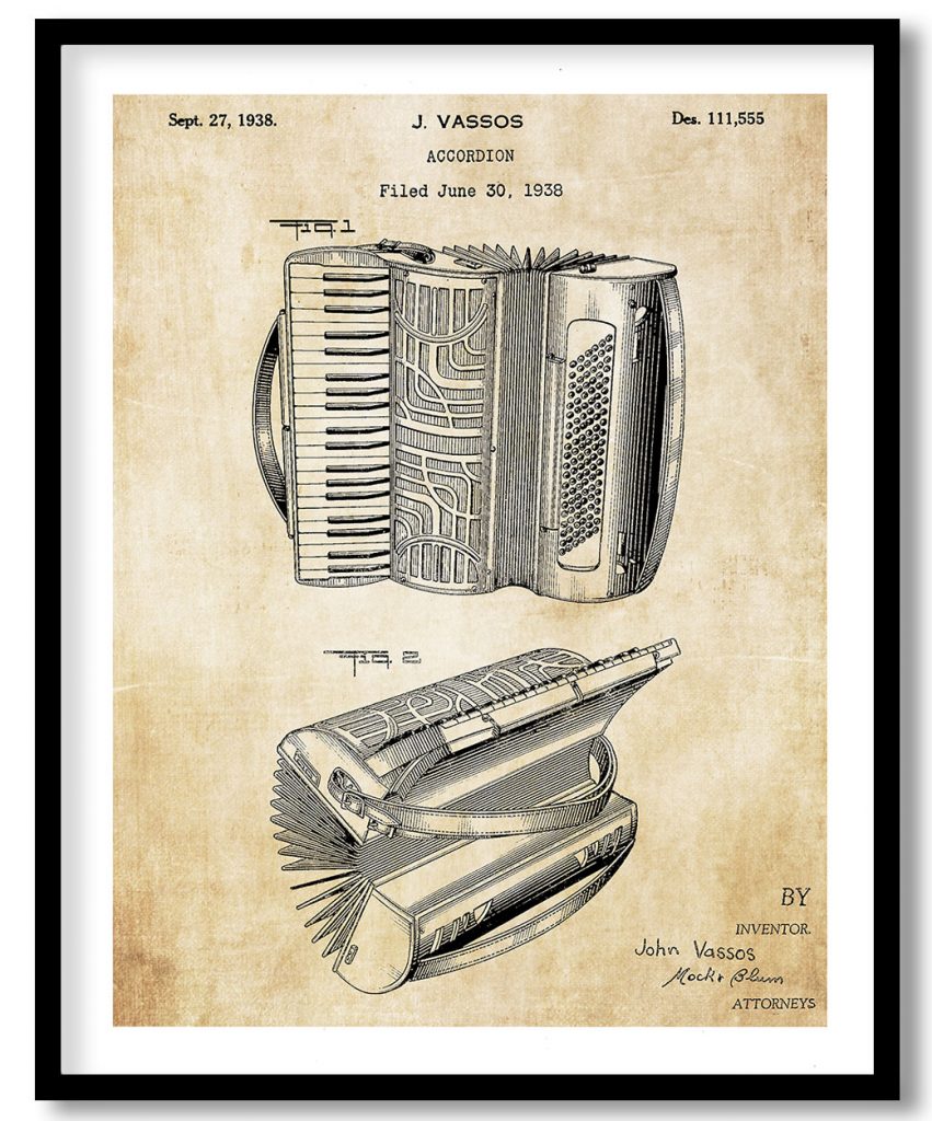 Accordion 1938 vintage