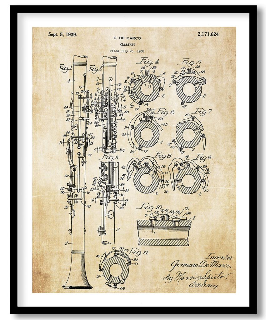 Clarinet 1939 vintage