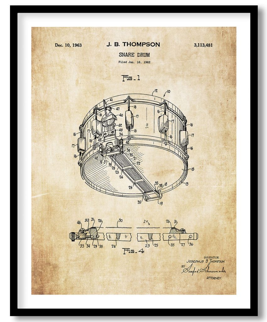 Snare drum 1963 #23 vintage