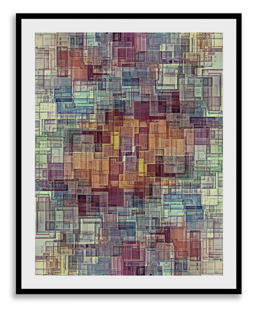 Color blocks abstract