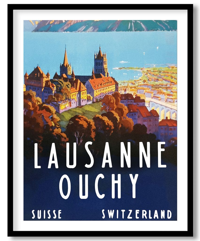 Switzerland lausanne ouchy travel