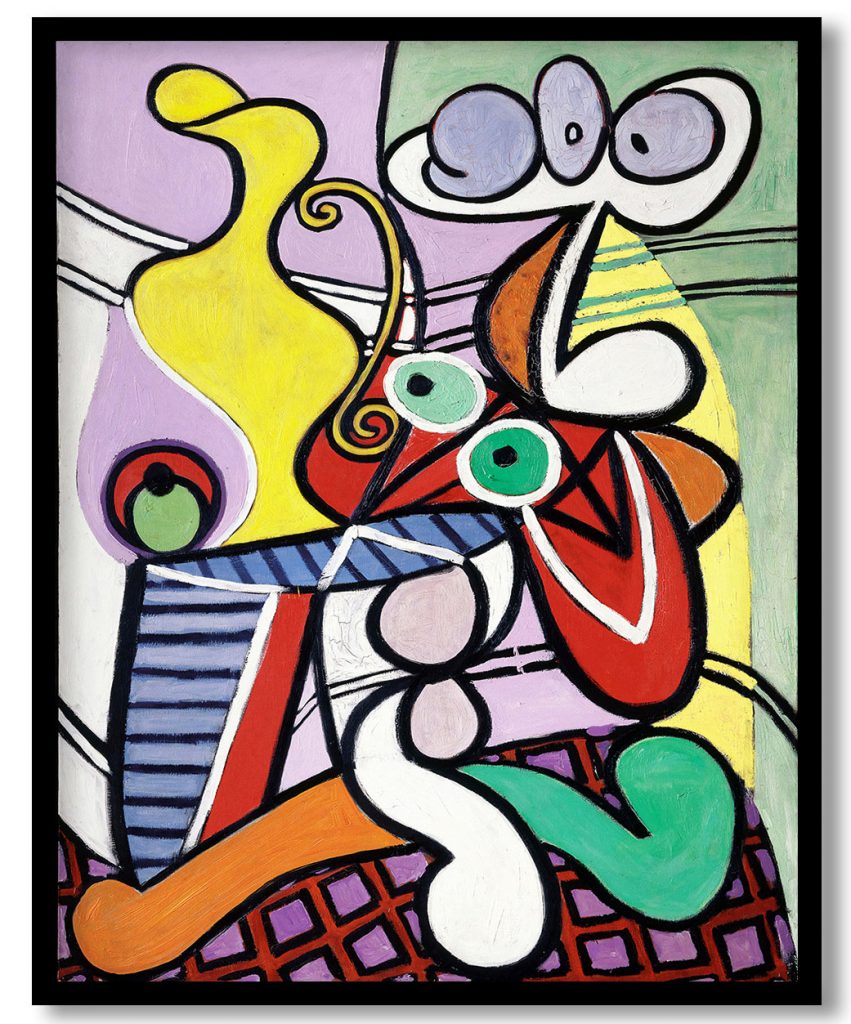 Great still life on pedestal by Pablo Picasso (1931)