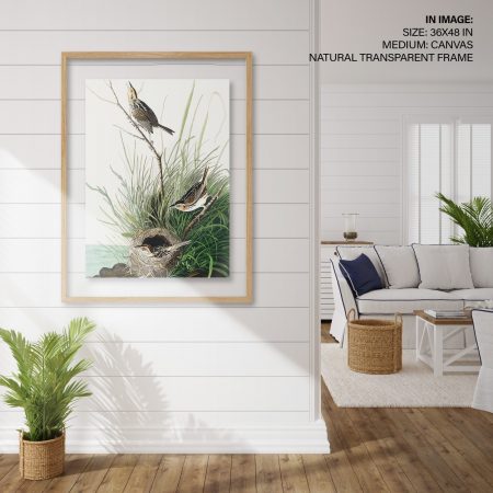 Hampton,Style,Living,Room,Interior,With,Frame,Mockup,,3d,Render
