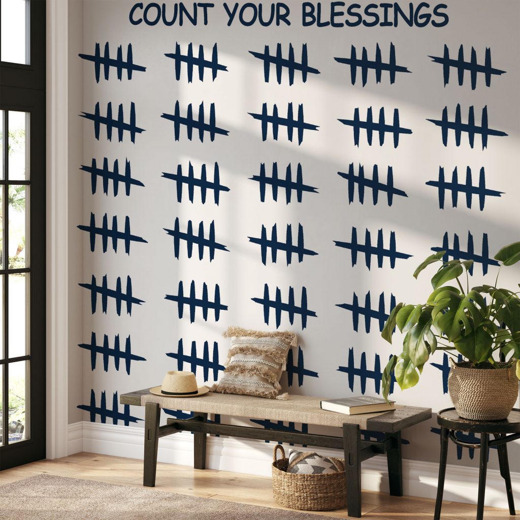 Denim tally of day counting