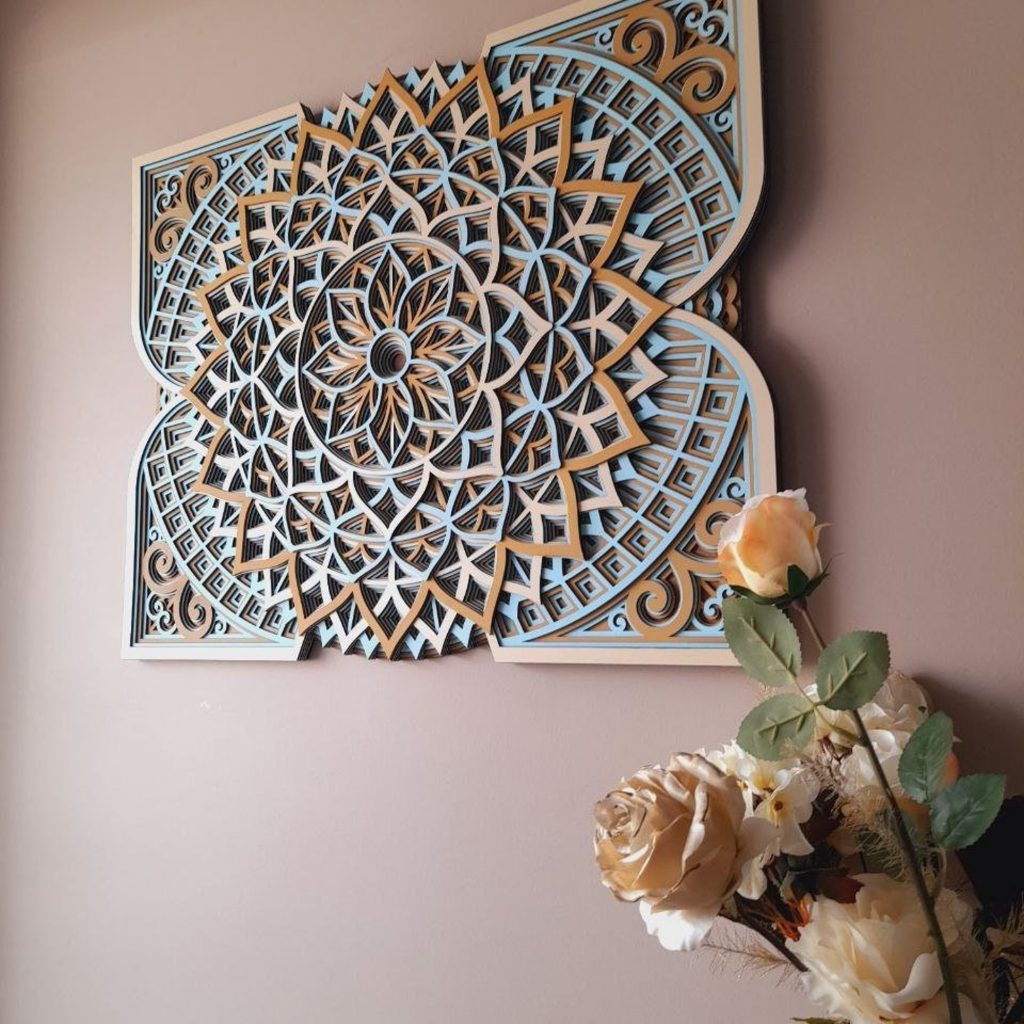 Wooden Mandala Wall Decor, Mandala Wall Art,Wall Decor, Lazer Cut Wooden Mandala, Wall Art Mandala, House Gift, Spirutial Wall Decor