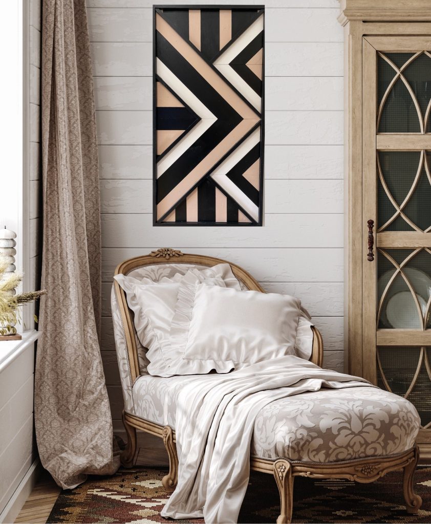 Boho 3D Wooden Wall Art - Geometric & Modern - Edgy yet Pretty