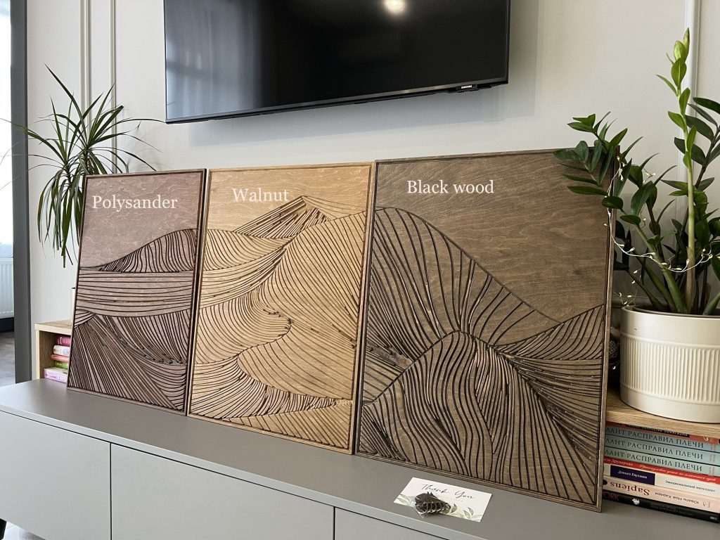 Minimalist Wood Wall Art, Extra Large Wood Wall Art, Newline Wood Wall