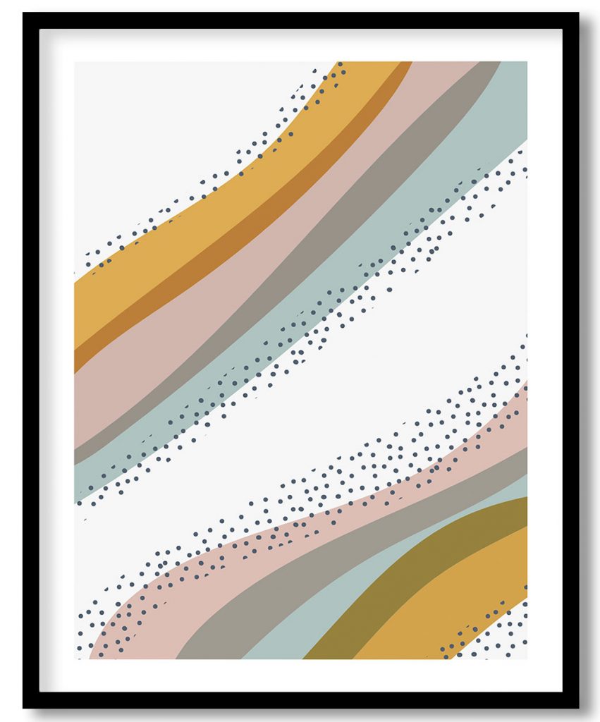 abstract wavy lines
