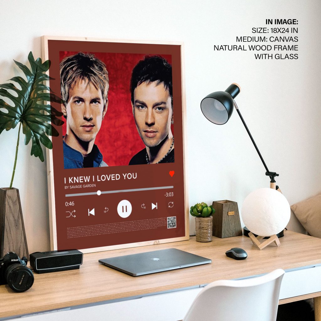 Contemporary Savage Garden Portrait Interface – Wall Painting