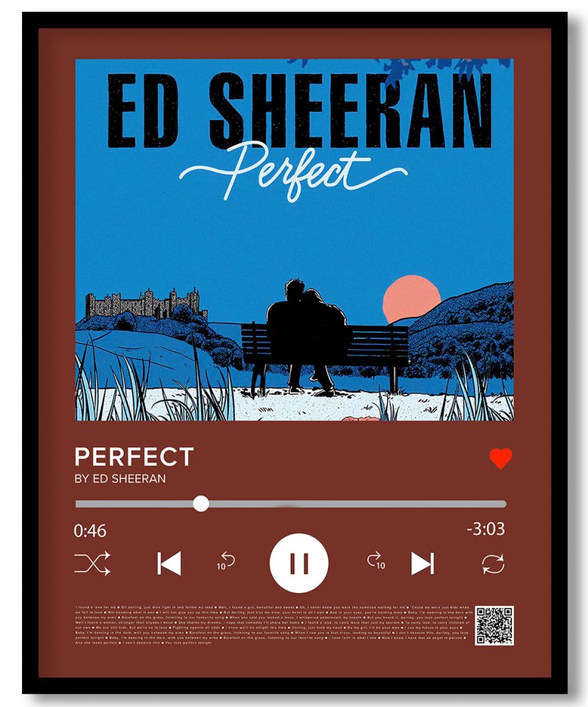 Ed Sheeran - Perfect (Music player)