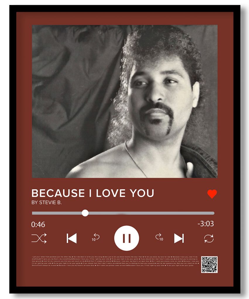 Stevie B. - Because i love you (Music player)