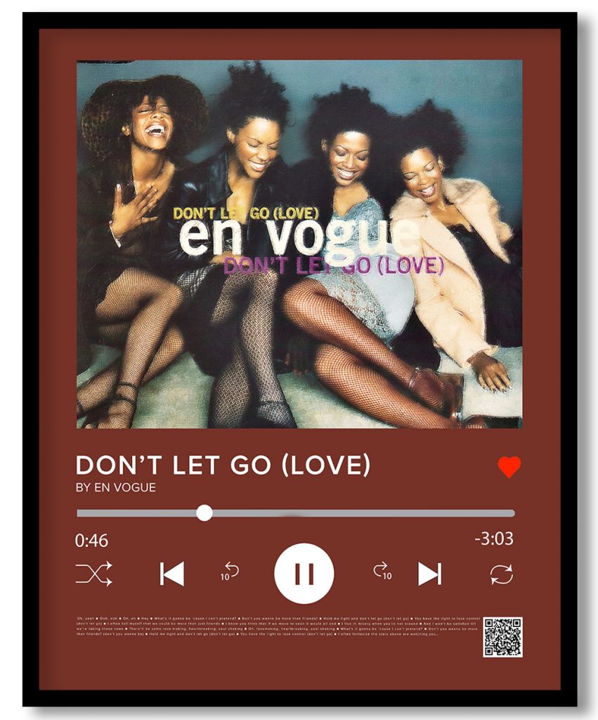 En Vogue - Don't let go (Love) (Music player)
