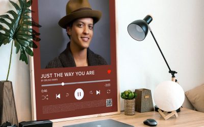 Bruno Mars - Just the way you are (Music player) - Wall Art