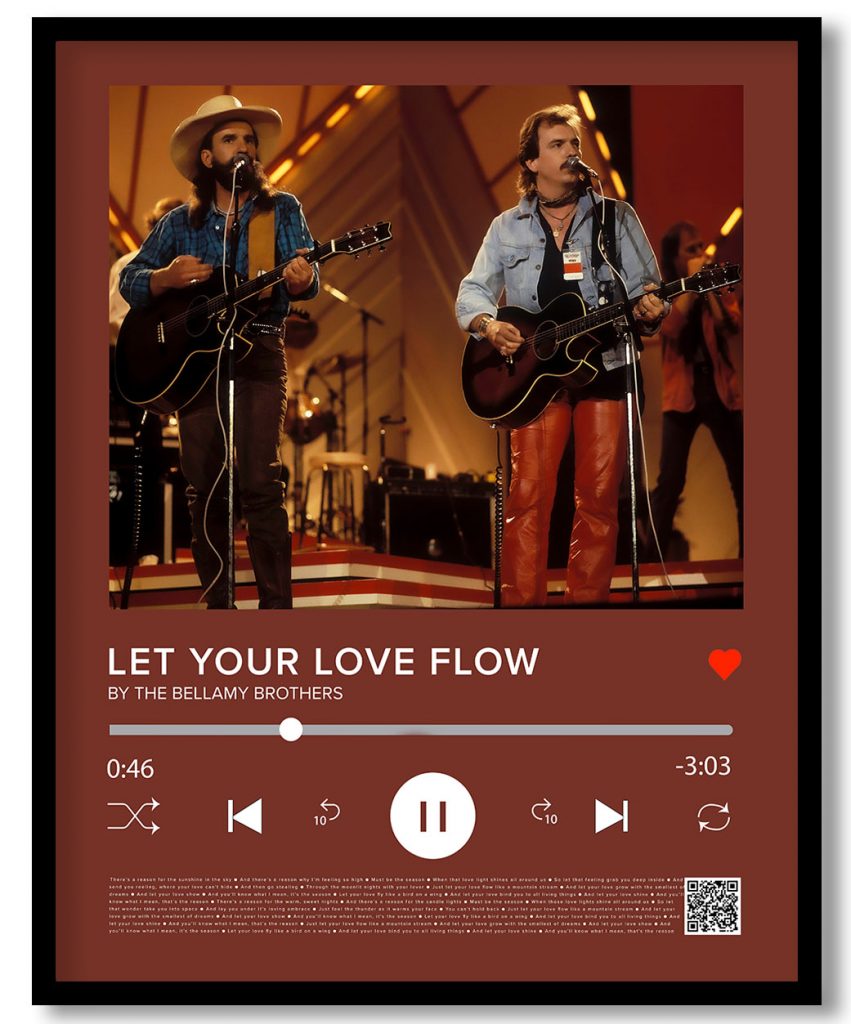 The Bellamy Brothers - Let your love flow (Music player)