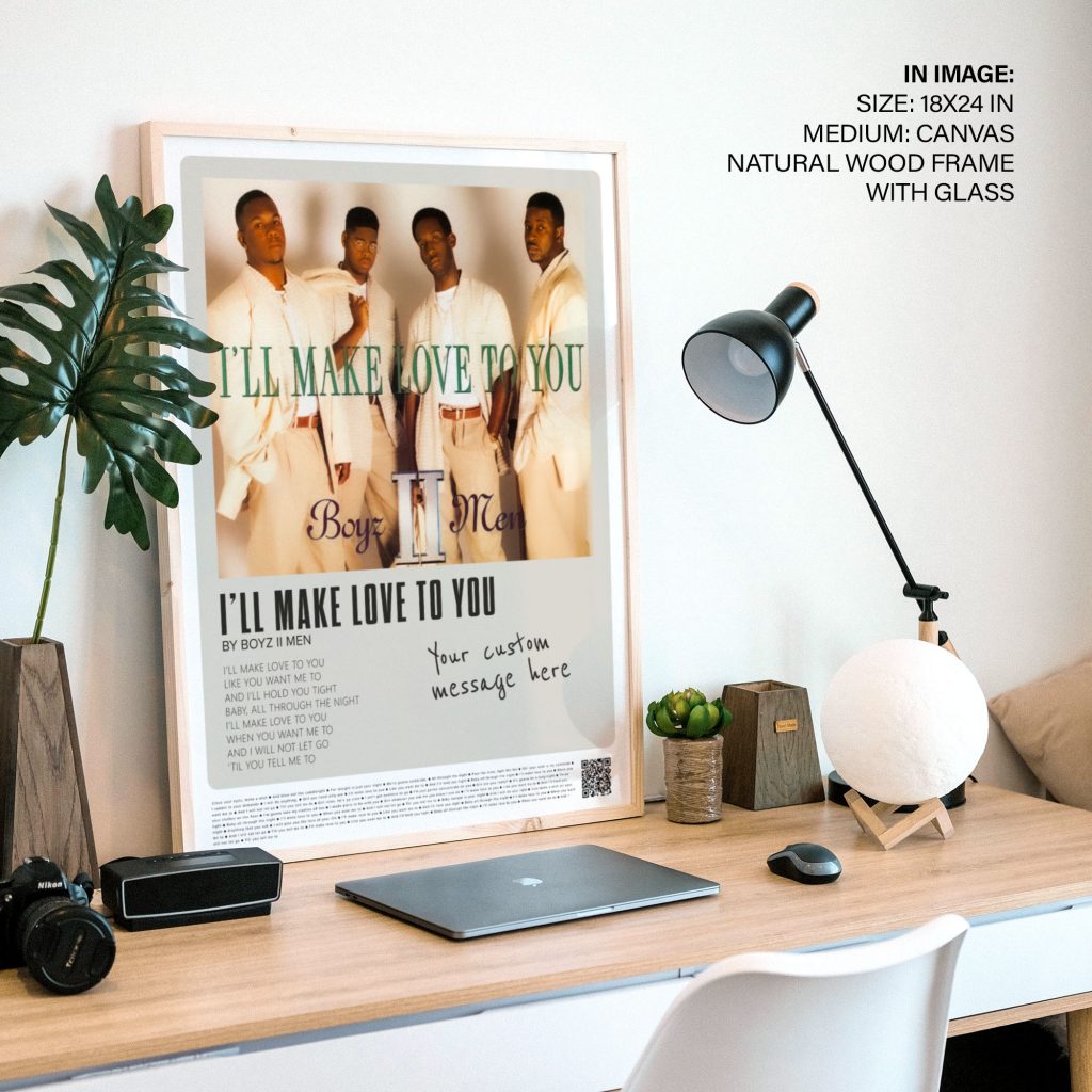 Contemporary Boyz Ii Men Song Poster – Wall Art
