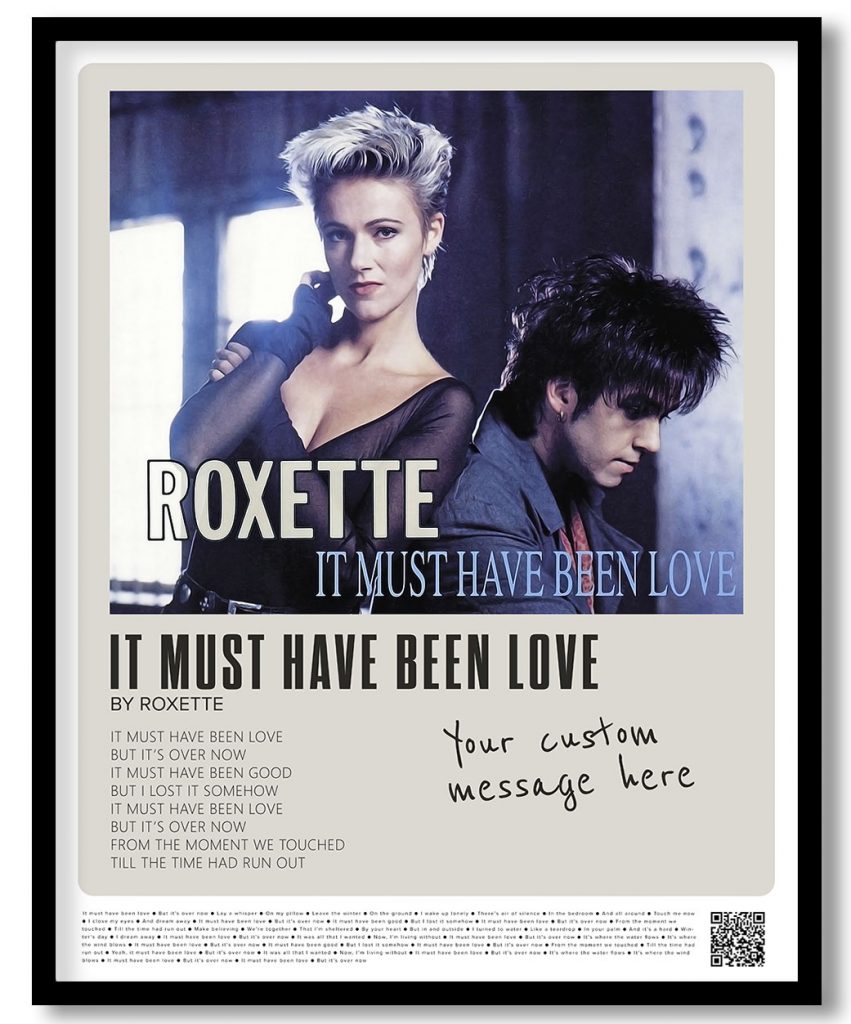 Roxette - It must have been love (pantone)