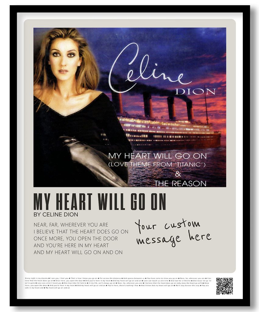 Celine Dion - My heart will go on (pantone)