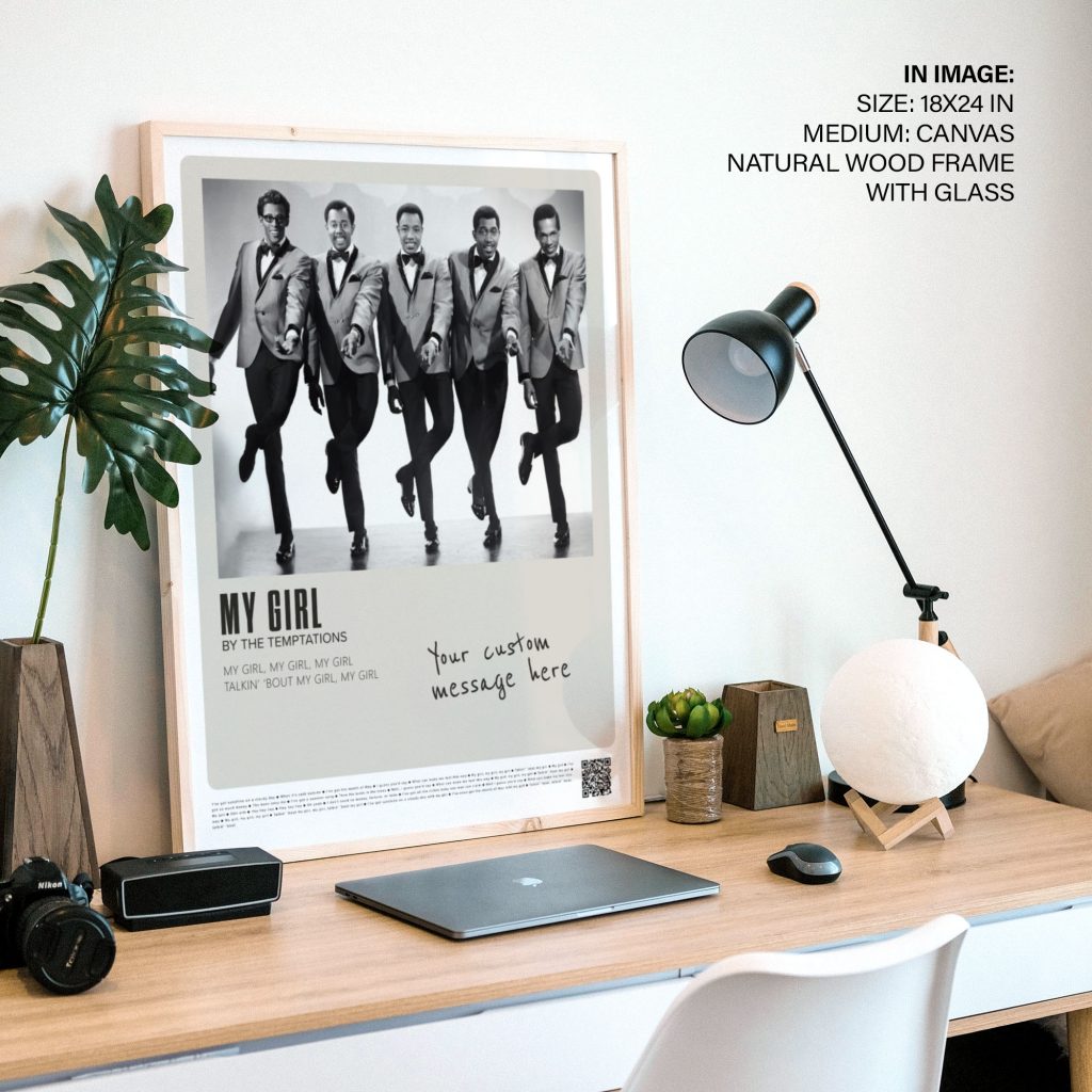 Modern the Temptations Performing – Wall Painting