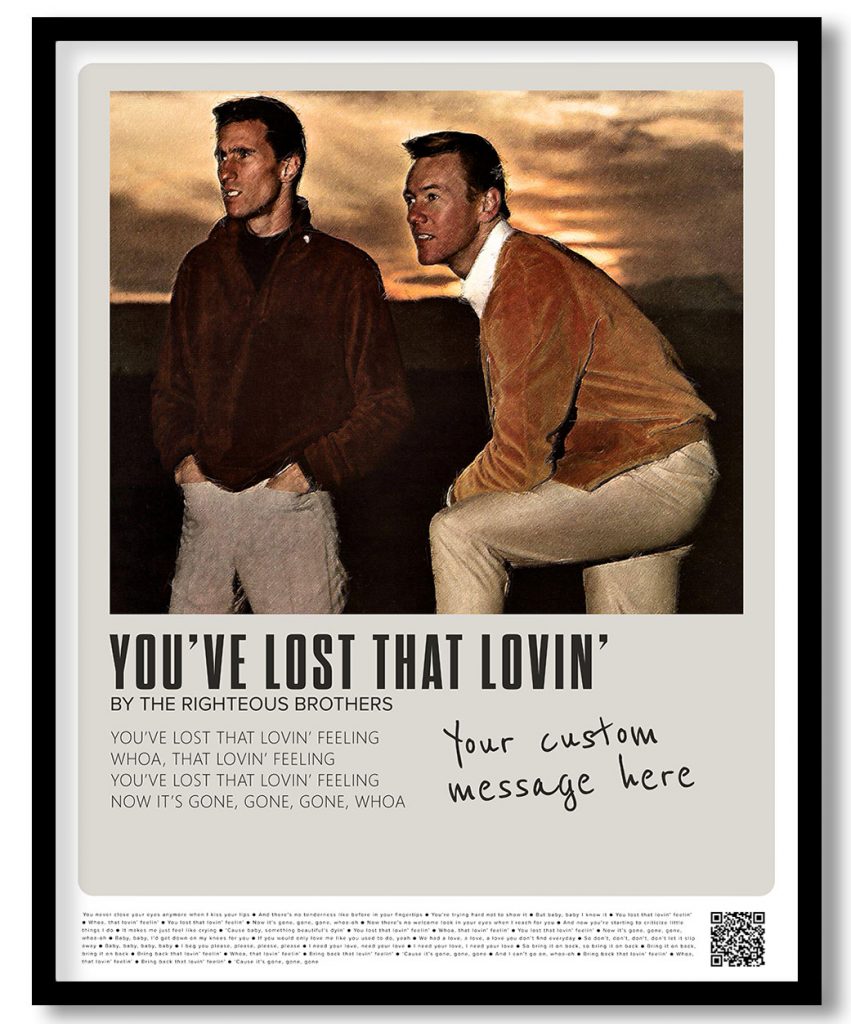 The Righteous Brothers - You've lost that lovin' feelin' (pantone)