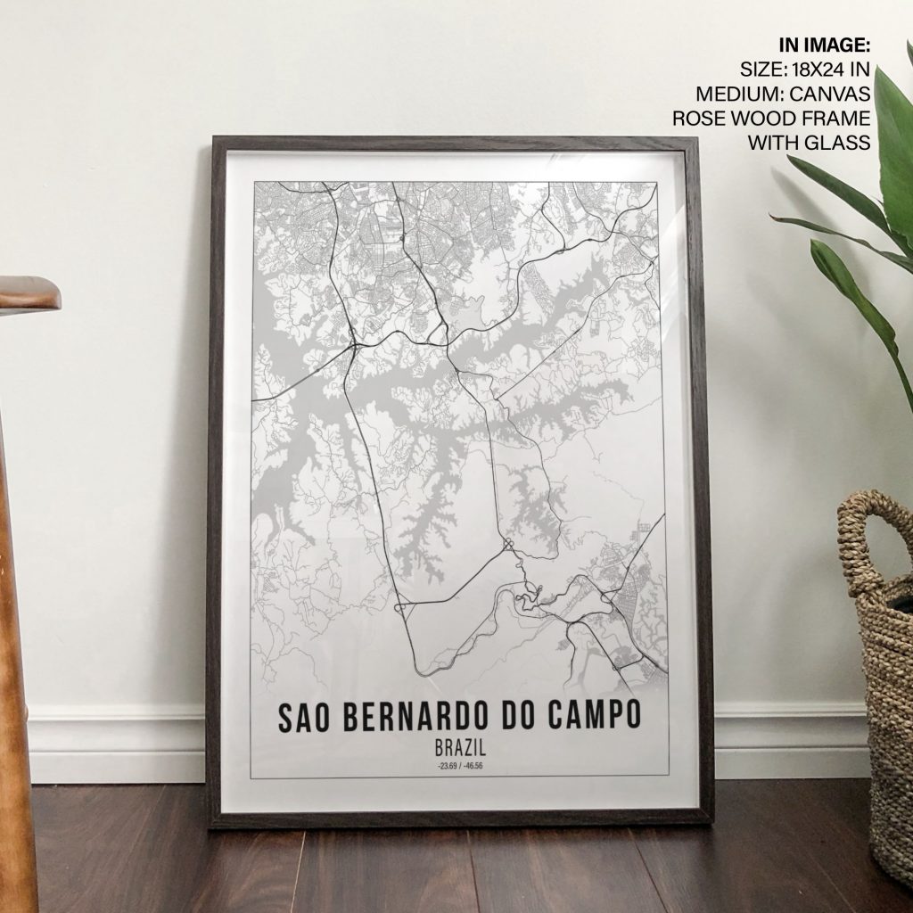 Minimalist Sao Bernardo Do Campo – Wall Hanging