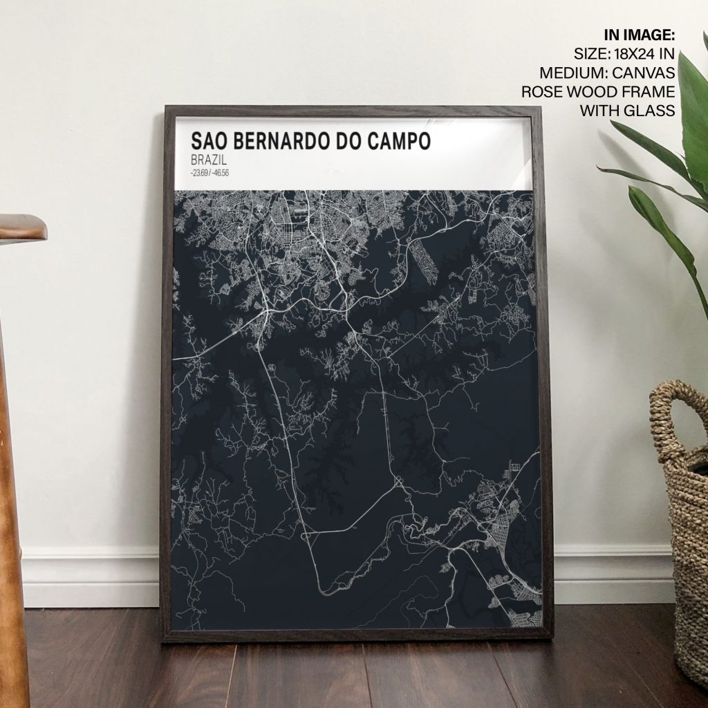 Minimalist Sao Bernardo Do Campo – Wall Painting