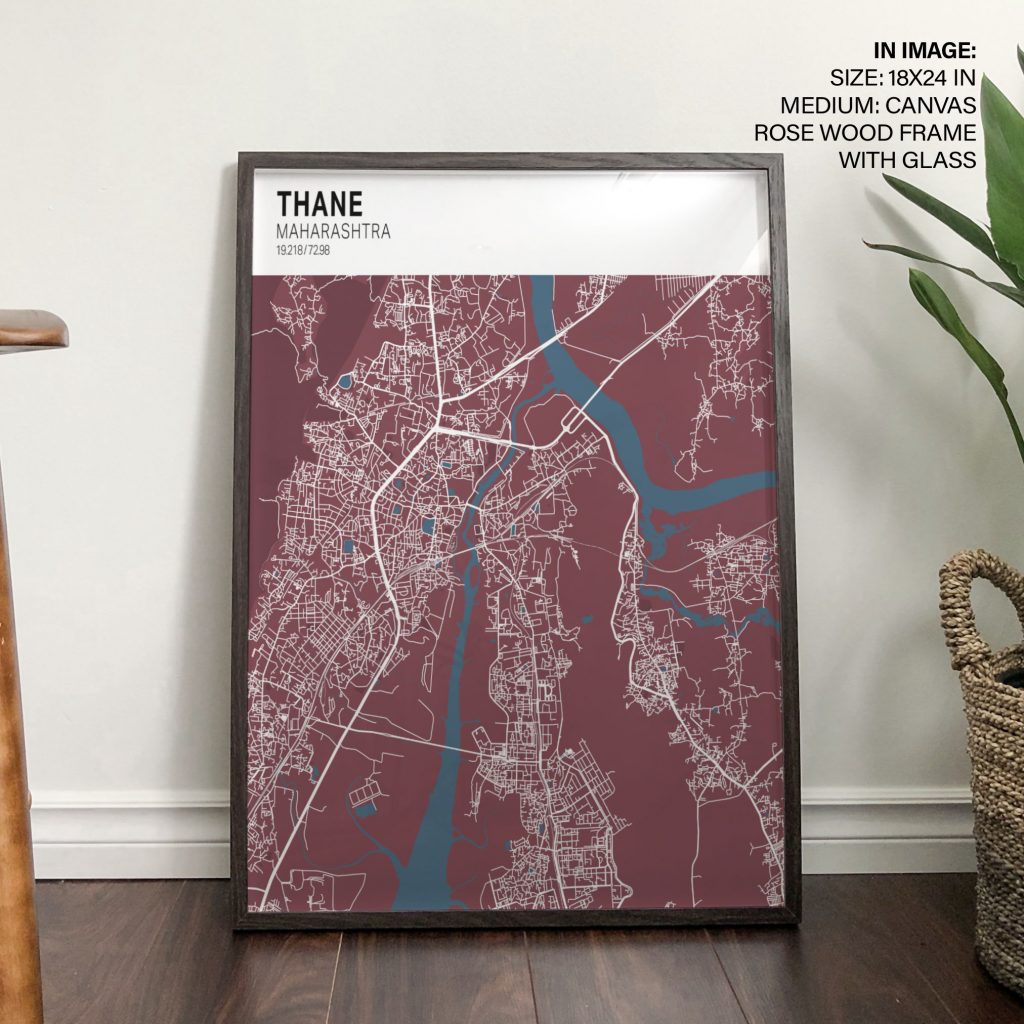 THANE MAHARASHTRA 19 218 72 98 - City Location – Wall Art