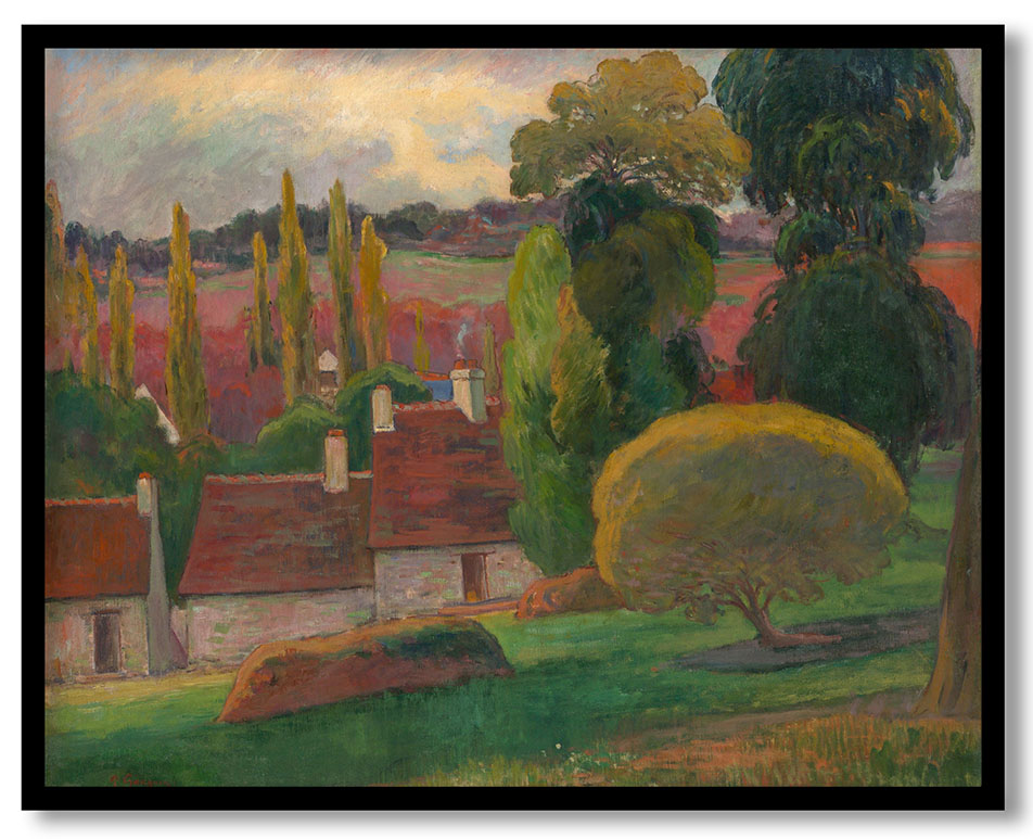 A Farm in Brittany by Paul Gauguin (ca.1894)