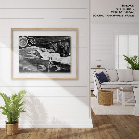Hampton,Style,Living,Room,Interior,With,Frame,Mockup,,3d,Render
