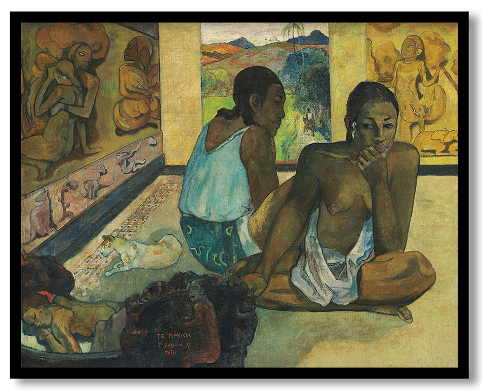 Te Rerioa by Paul Gauguin (1897)