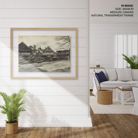 Hampton,Style,Living,Room,Interior,With,Frame,Mockup,,3d,Render