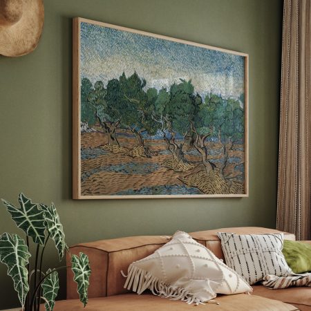 Olive Grove by Vincent van Gogh (November 1889-December 1889)
