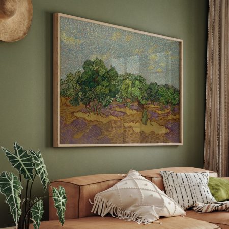 Olive Trees by Vincent van Gogh (1889)