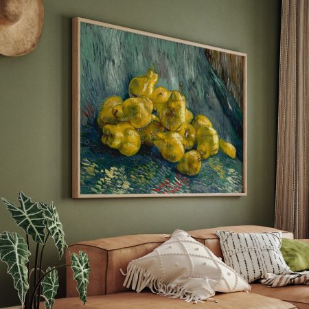 Still Life with Quinces by Vincent van Gogh (1888-1889)
