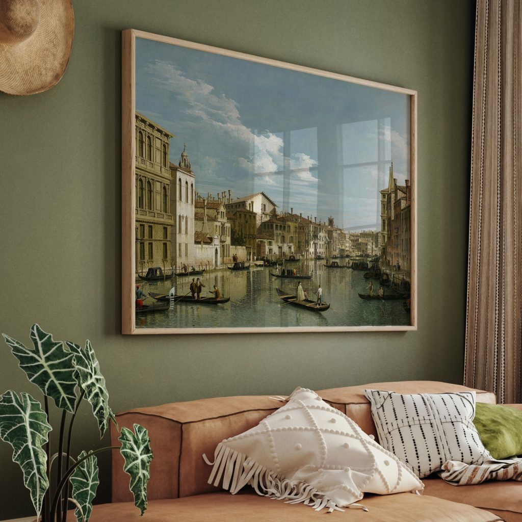Grand Canal from Palazzo Flangini to Palazzo Bembo by Giovanni Antonio Canaletto (1735-1745)