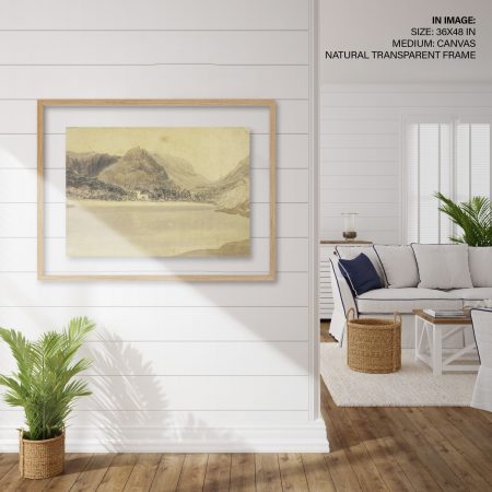 Hampton,Style,Living,Room,Interior,With,Frame,Mockup,,3d,Render